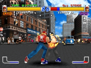 Fatal Fury Wild Ambition screenshot 3 for Playstation